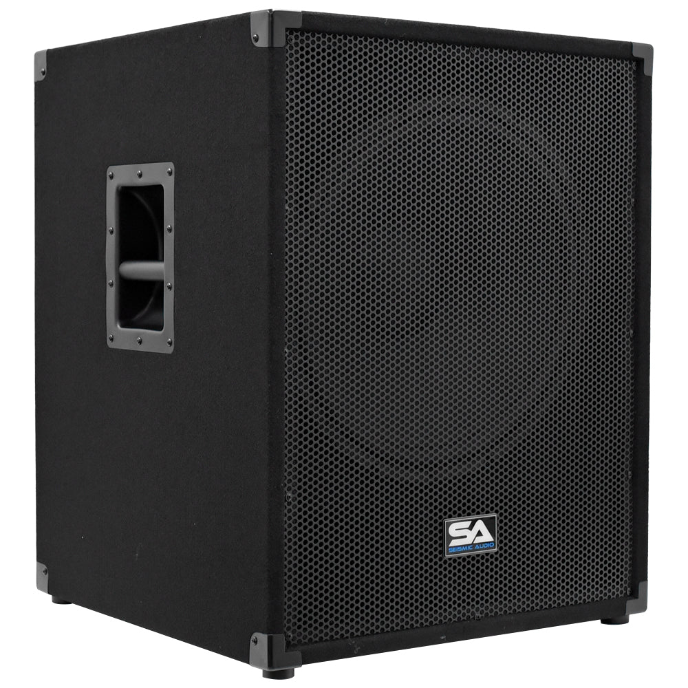 18 Inch Powered Subwoofer Bass Cabinet - 800 Watts RMS | Powered 18 ...