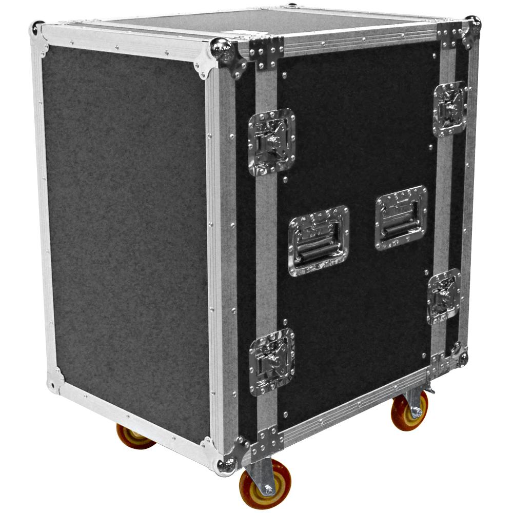 Seismic Audio - SATAC16U - Heavy Duty 16 Space ATA Rack Case with