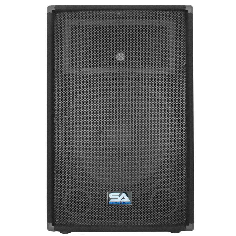 15 Inch PA LoudSpeaker Cabinet Mains | Pair of 15 Inch Loudspeaker cabs ...