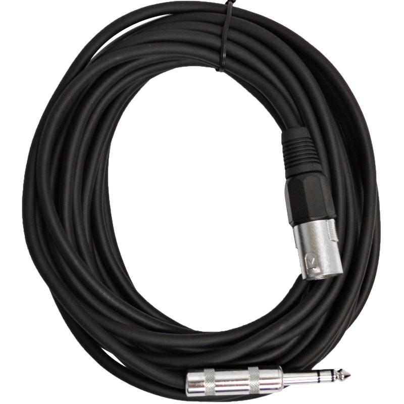 SATRXL-M25 | Black | 25 Foot | XLR Male to RS Male | Patch Cable ...