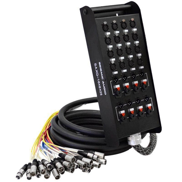 Snake Cable | 16 Channel Sends | 8 Returns | XLR | TRS