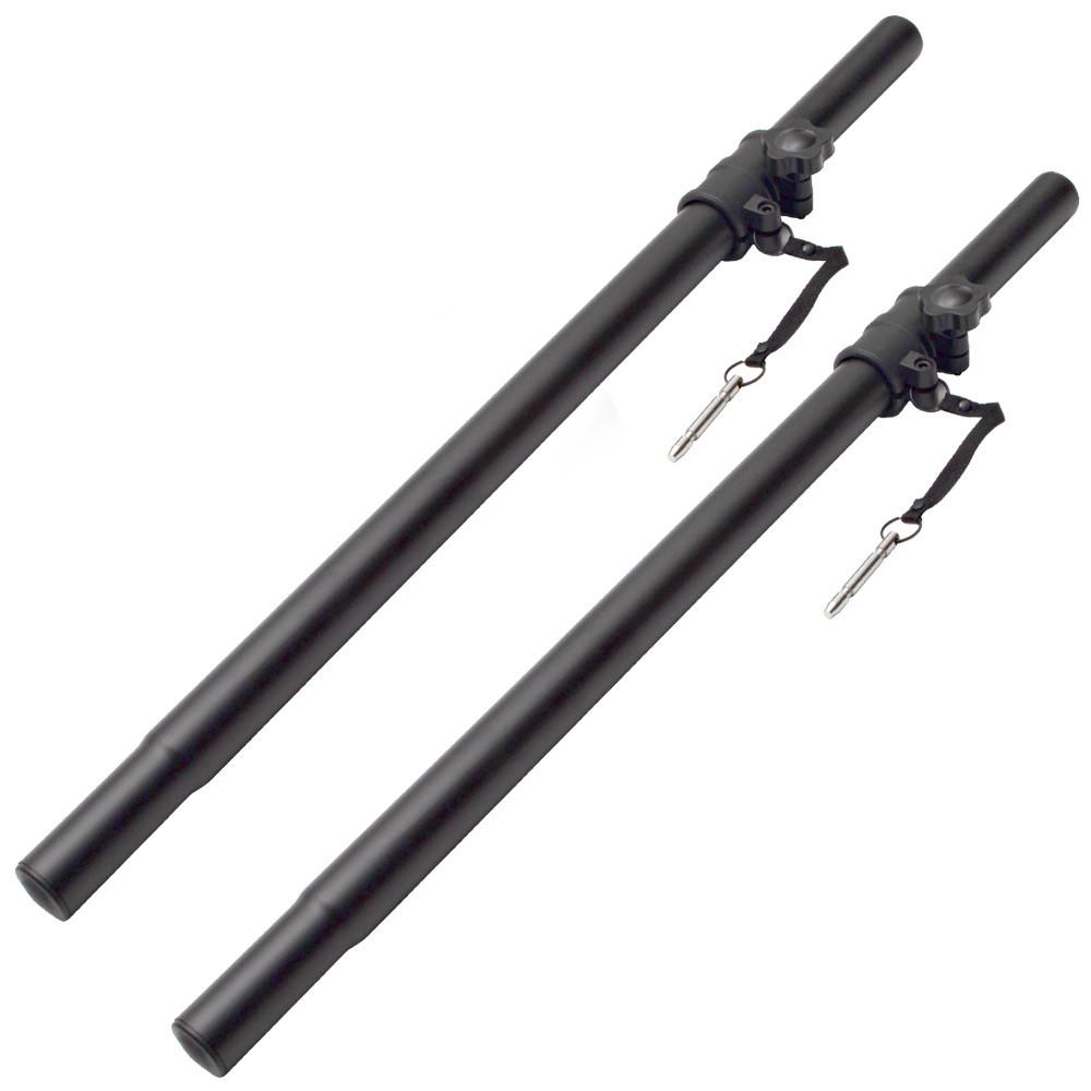 Pair of Subwoofer Pole Stands – Seismic Audio